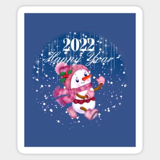 happy new year 2022 Sticker